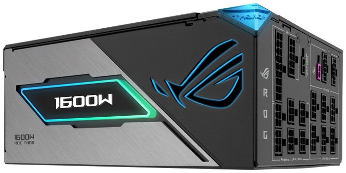 ASUS ROG THOR III Gaming 1600W 80+ Titanium Gris ASUS ROG THOR III Gaming 1600W 80+ Titanium Gris