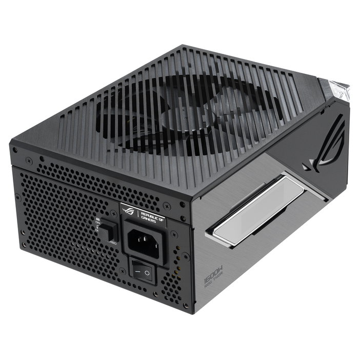 ASUS ROG THOR III Gaming Fuente de Alimentacion 1600W ATX 3.1 80 Plus Titanium, Certificacion 80 PLUS Titanium, 1600 W, Fuente ATX, PSU para PC, THOR-1600T3-GAMING