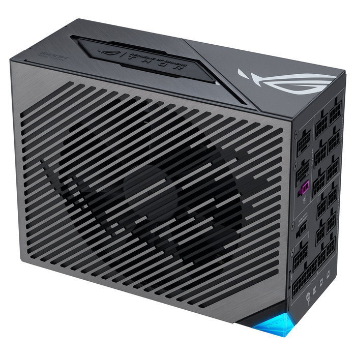 ASUS ROG THOR III Gaming Fuente de Alimentacion 1600W ATX 3.1 80 Plus Titanium, Certificacion 80 PLUS Titanium, 1600 W, Fuente ATX, PSU para PC, THOR-1600T3-GAMING