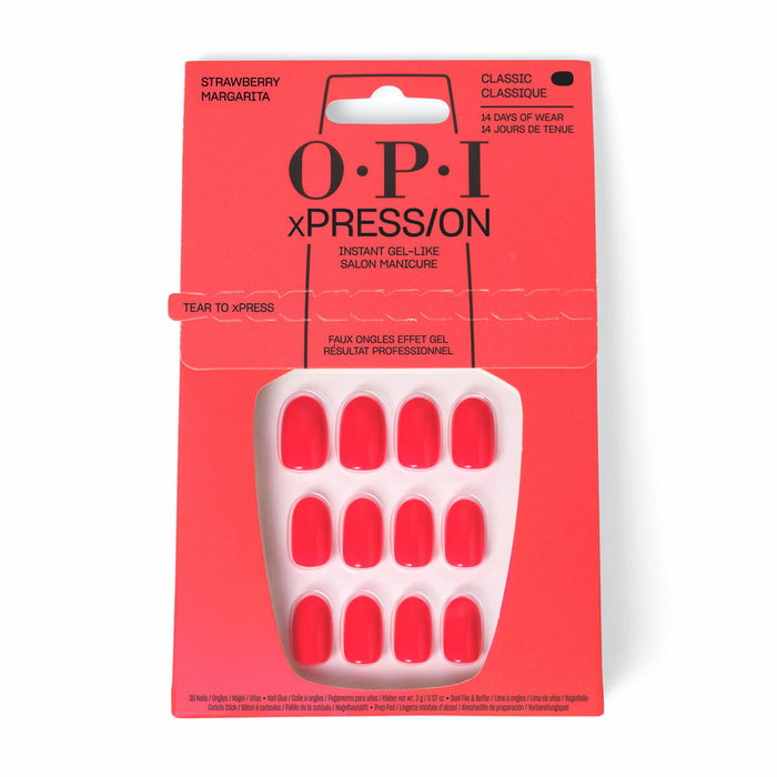 OPI xPRESS/ON Uñas Artificiales Strawberry Margarita OPI xPRESS/ON Uñas Artificiales Strawberry Margarita