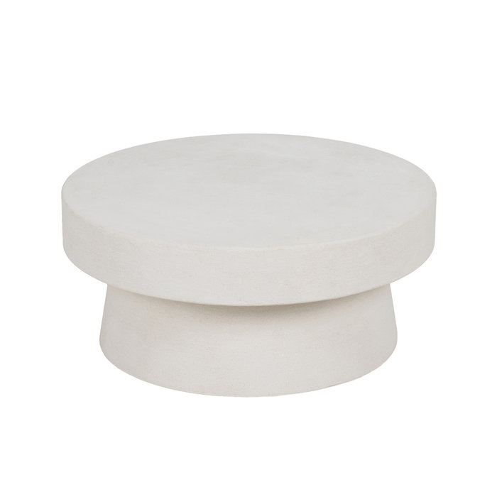 Ixia Mesa de Centro Wilma Blanca 79 x 79 x 35 cm Ixia Mesa de Centro Wilma Blanca 79 x 79 x 35 cm