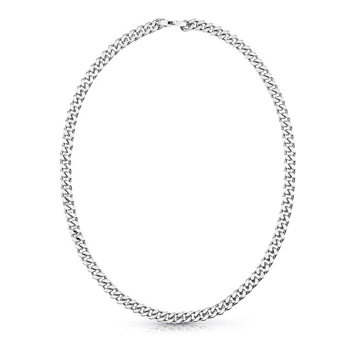 Guess Pulsera JUMN01347JWSTT-U para Hombre en Acero Inoxidable Gris de 54cm Guess Pulsera JUMN01347JWSTT-U para Hombre en Acero Inoxidable Gris de 54cm