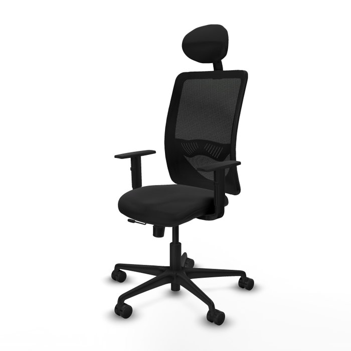 PIQUERAS Y CRESPO Silla de oficina Zulema con Mecanismo Sincro/Traslack Negro PIQUERAS Y CRESPO Silla de oficina Zulema con Mecanismo Sincro/Traslack Negro
