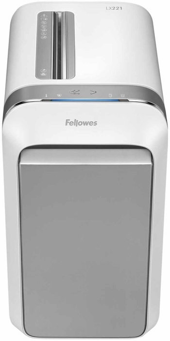 Fellowes LX221 Destructora de Papel Microcorte Blanca