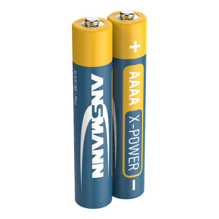 Ansmann X-Power AAAA Pilas Alcalinas 1,5V (Pack de 2) Ansmann X-Power AAAA Pilas Alcalinas 1,5V (Pack de 2)