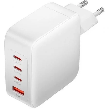 Vention Cargador de Pared GaN 140W con 3 Puertos USB-C y 1 USB-A, FEIW0-EU Vention Cargador de Pared GaN 140W con 3 Puertos USB-C y 1 USB-A, FEIW0-EU