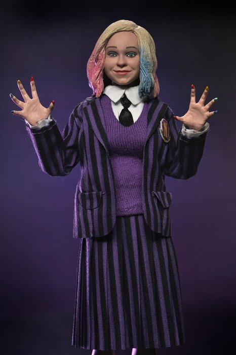 Wednesday Paquete de 2 Figuras Wednesday Addams (Nevermore Uniform) and Enid 20 cm