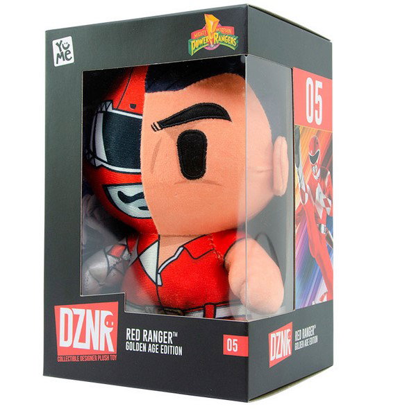 Bizak Peluche Premium Power Rangers Rojo 18 cm Licencia Oficial
