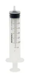 Kruuse Jeringa Desechable Excéntrica 3 Cuerpos 30-34ml Luer