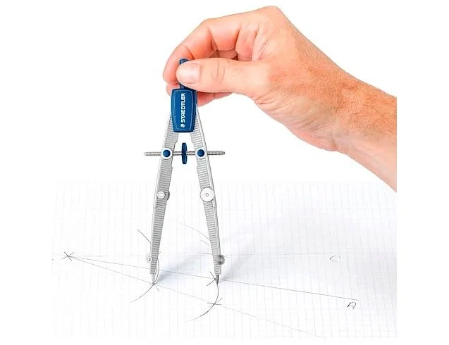 Staedtler Compás Noris 550 con Adaptador Universal y Tubo de Minas Staedtler Compás Noris 550 con Adaptador Universal y Tubo de Minas