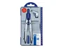 Staedtler Compás Escolar Noris 550 Estuche Con Adaptador Universal + Tubo De Minas Gris Metalizado