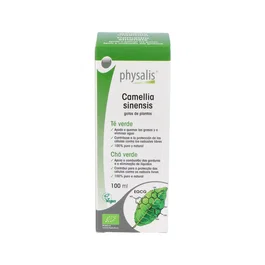PHYSALIS Extracto de Té Verde Camelia Sinensis 100ml - Ecológico - Suplemento Antioxidante Vegano