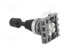 ABB MJS Joystick de 22mm, 4 posiciones