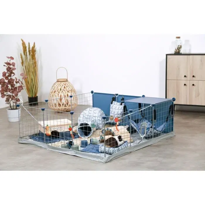 Zolux Parque para pequeños animales Neo park Cobayas ZOL1704880506112 Recinto Modular 105x105x35 cm 1,10 m²