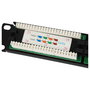 EQUIP Equip Patchpanel 19" 1HE, 24 Puertos RJ45 Cat5e UTP, Montaje en Rack, Negro, 235325