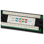 EQUIP Equip Patchpanel 19" 1HE, 24 Puertos RJ45 Cat5e UTP, Montaje en Rack, Negro, 235325