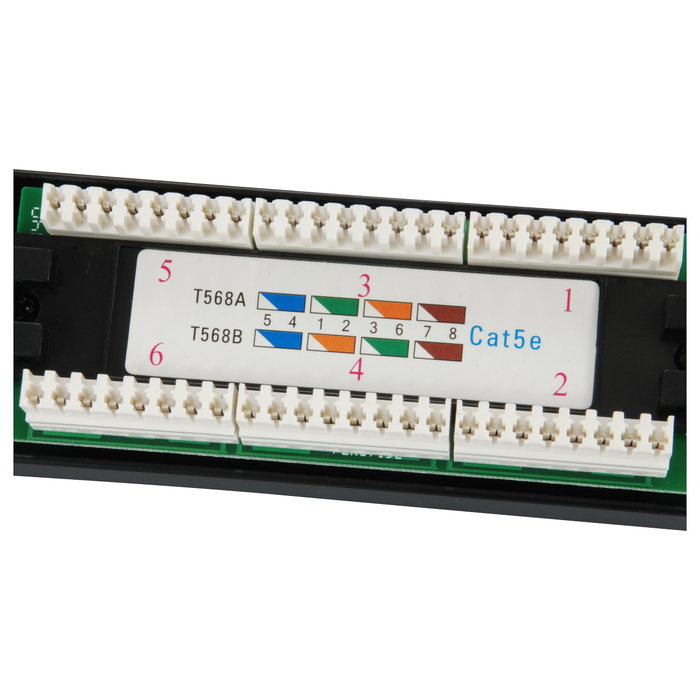 EQUIP Equip Patchpanel 19" 1HE, 24 Puertos RJ45 Cat5e UTP, Montaje en Rack, Negro, 235325 EQUIP Equip Patchpanel 19" 1HE, 24 Puertos RJ45 Cat5e UTP, Montaje en Rack, Negro, 235325