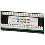 EQUIP Equip Patchpanel 19" 1HE, 24 Puertos RJ45 Cat5e UTP, Montaje en Rack, Negro, 235325