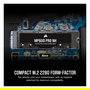 Corsair MP600 PRO NH SSD NVMe M.2 2TB PCIe Gen4 x4 - 7000 MB/s de Lectura, 5700 MB/s de Escritura