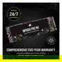 Corsair MP600 PRO NH SSD NVMe M.2 2TB PCIe Gen4 x4 - 7000 MB/s de Lectura, 5700 MB/s de Escritura