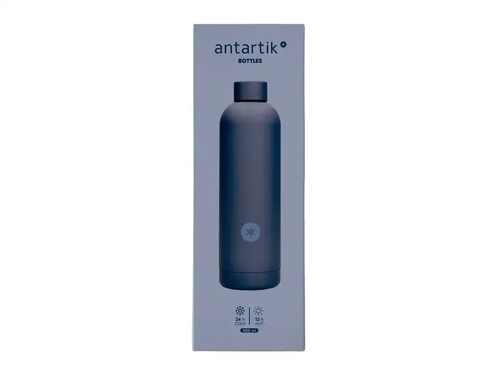 Antartik Botella portaliquidos isotérmica azul 500 ml