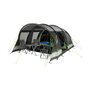 High Peak Garda 5.0 Tienda tipo túnel para 5 personas Verde y Gris claro