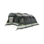 High Peak Garda 5.0 Tienda tipo túnel para 5 personas Verde y Gris claro