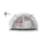 High Peak Garda 5.0 Tienda tipo túnel para 5 personas Verde y Gris claro