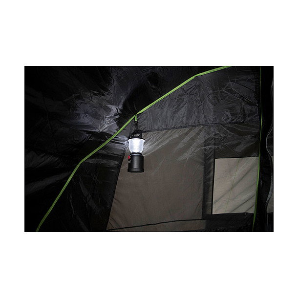 High Peak Garda 5.0 Tienda tipo túnel para 5 personas Verde y Gris claro