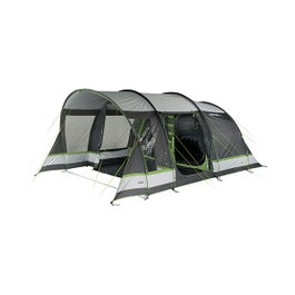 High Peak Garda 5.0 Tienda tipo túnel para 5 personas Verde y Gris claro