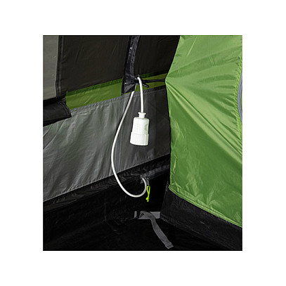 High Peak Garda 5.0 Tienda tipo túnel para 5 personas Verde y Gris claro