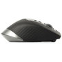 Rapoo MT750S Ratón Inalámbrico Bluetooth 3.0, 4.0 y 2.4 GHz, Sensor Laser, Negro