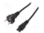 Digitus Cable de alimentación AK-440115-012-S, 1,2m, Negro