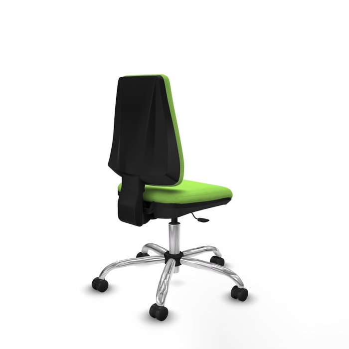 PIQUERAS Y CRESPO Silla de oficina Elche color Pistacho sin brazos