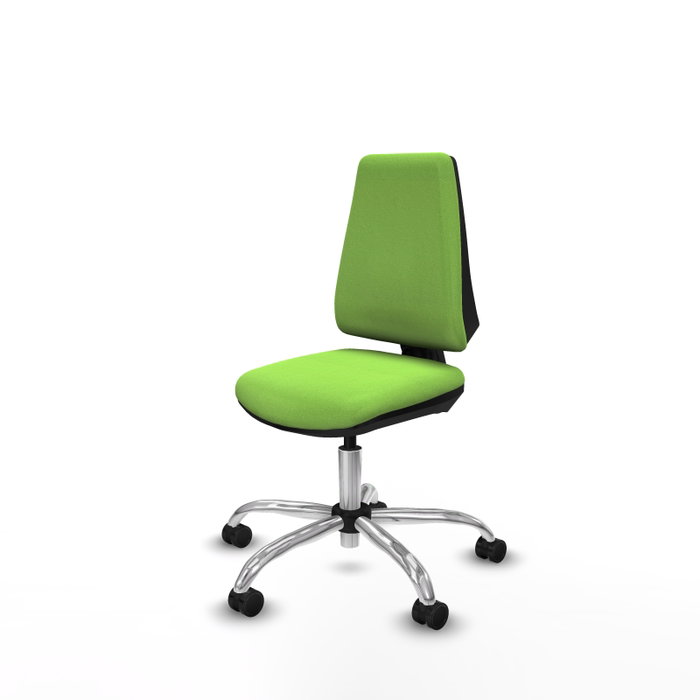PIQUERAS Y CRESPO Silla de oficina Elche color Pistacho sin brazos