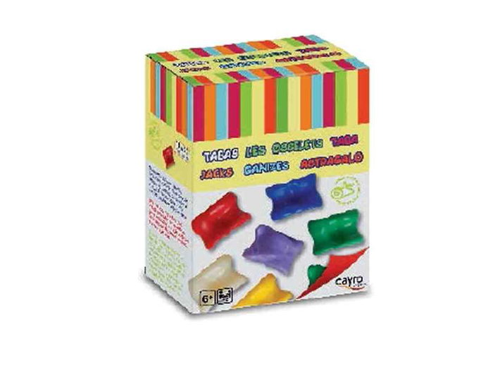 Cayro Juego Tabas 9x13x5 dejalas caer y recogelas según se indica