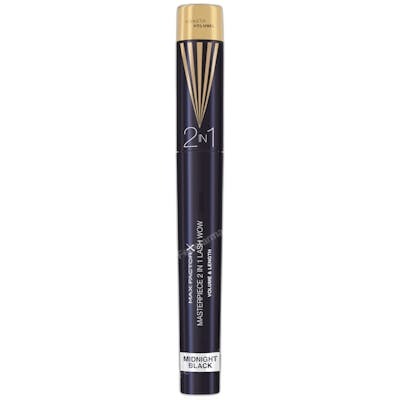 Max Factor MASTERPIECE 2 IN 1 LASH WOW Máscara de Pestañas 03-midnight black
