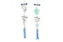DKD Home Decor Decoración Colgante Albasia 14x5x45 Surtido de 2 Colores