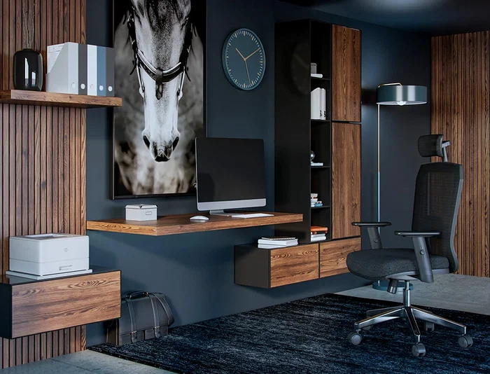 Q-connect Silla Giratoria Ergonómica Respaldo Alto Reposacabezas Ajustable 1180+100x630x625 mm