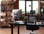 Q-connect Silla Giratoria Ergonómica Respaldo Alto Reposacabezas Ajustable 1180+100x630x625 mm