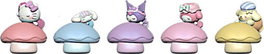 Sanrio Figuras mini Bedside Light Little Mushroom Series Hello Kitty and Friends 8 cm Expositor (12)