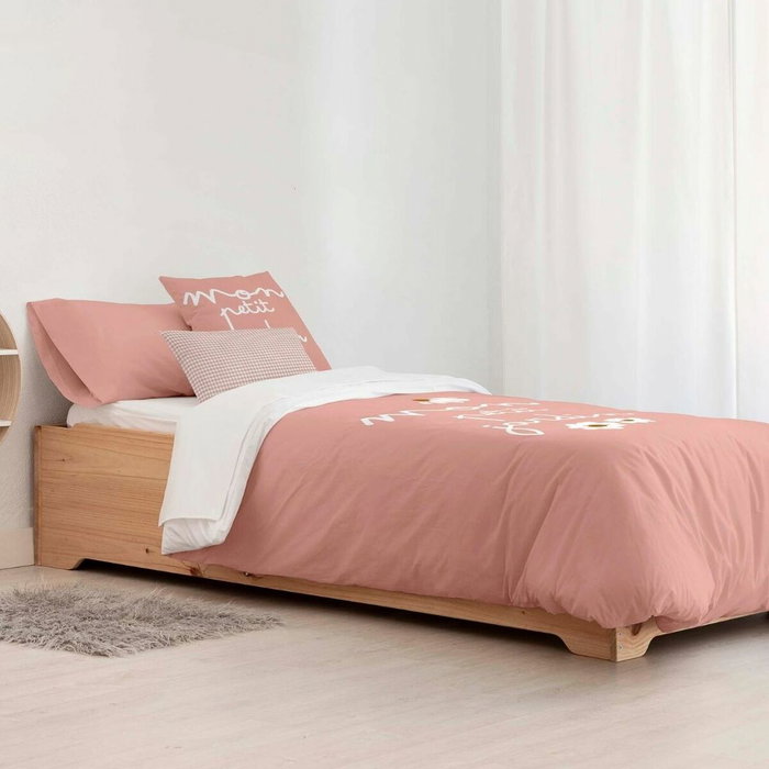 Funda Nórdica Kids&Cotton Xalo Big Rosa 180 x 220 cm