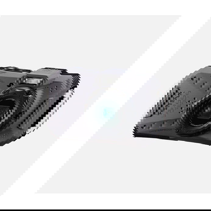 Pentax WG-1000 Cámara Digital Sumergible 16.76 MP Full HD, Zoom Óptico 4x, Pantalla 2.7", 200g, Color Gris