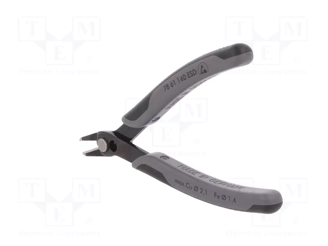 KNIPEX Super Knips XL ESD Alicates de corte diagonal de precisión 140 mm