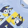 Camiseta de Manga Corta Infantil Bluey Azul claro 6 Años