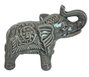 DKD Home Decor Figura de Gres Elefante Surtido de Colores