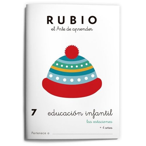 Cuaderno Rubio A5 Educacion Infantil Nº 7 - Las Estaciones (+4 Años) (Set de 10) Cuaderno Rubio A5 Educacion Infantil Nº 7 - Las Estaciones (+4 Años) (Set de 10)