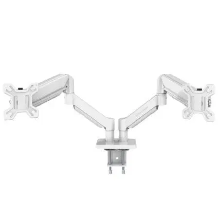 Mars Gaming Soporte Mesa 2 Monitores MARM-PRO2, Giratorio, Inclinable, Muelle de Gas, VESA 75x75/100x100, hasta 10kg por Brazo