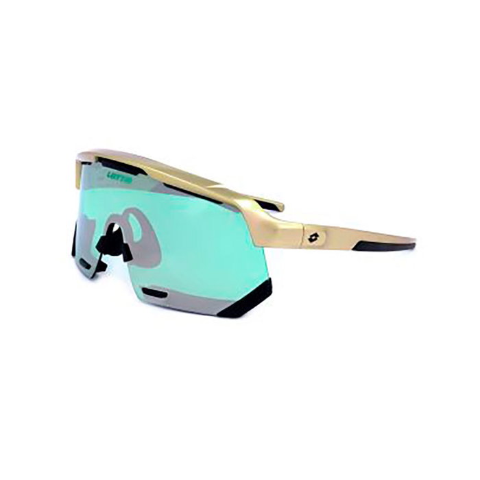 Lotto Gafas de Sol X-PLAY C PADEL Unisex Negro y Dorado 1 Unidad