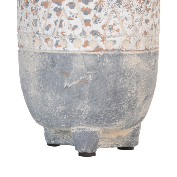 Macetero Cemento Decoración 8,50 X 8,50 X 12,50 cm (Set de 6)